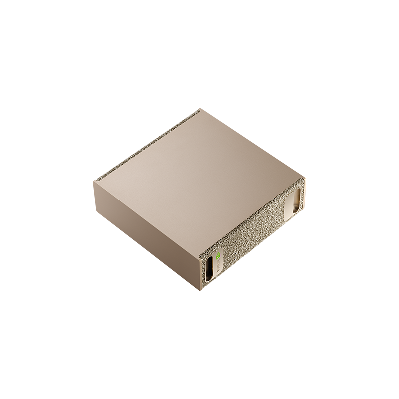 NVIDIA DGX Spark in its compact gold metal enclosure